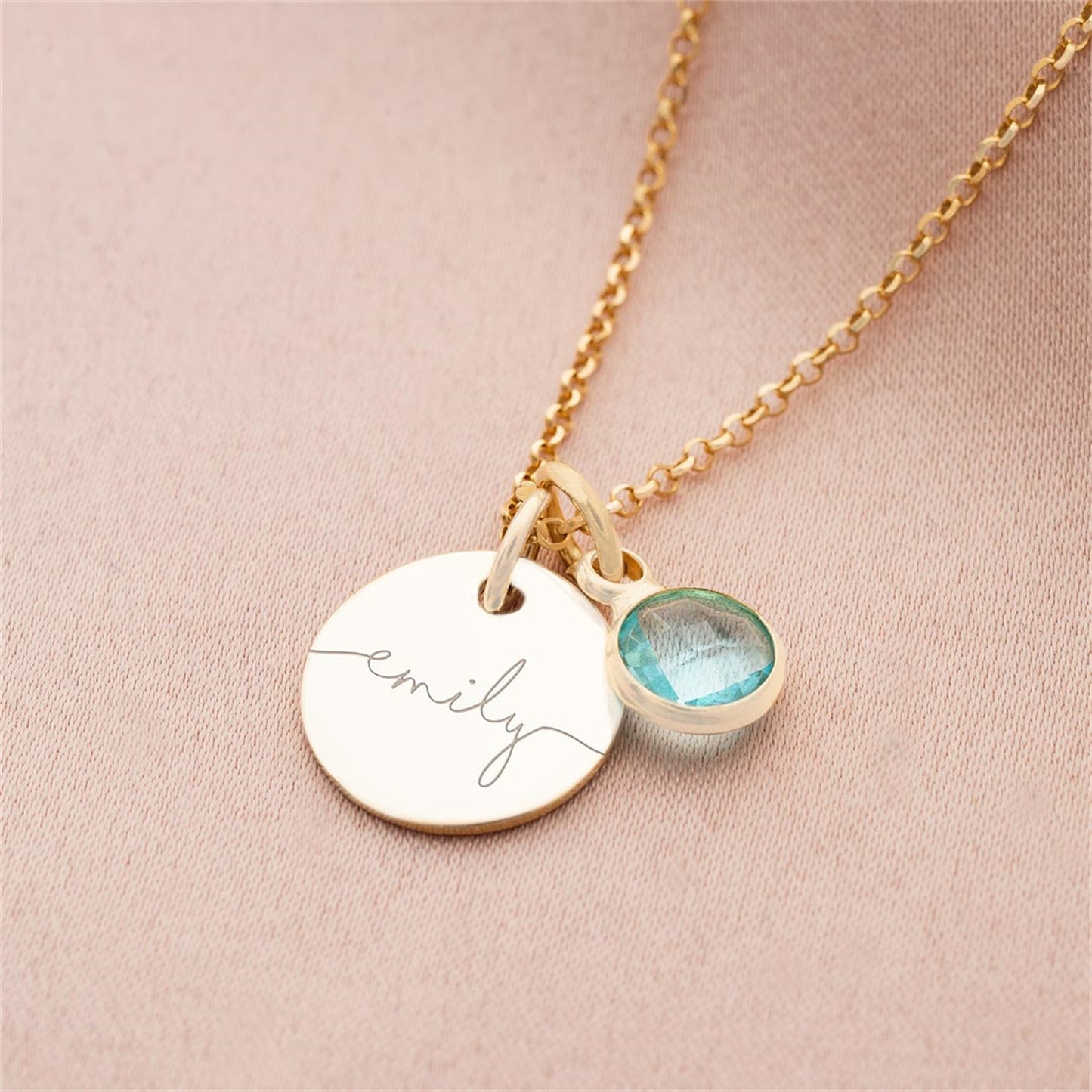 Birthstone Personalized Necklace