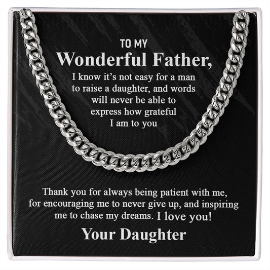 To My Wonderful Father