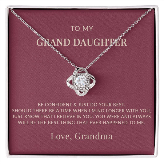 To My Grand Daughter