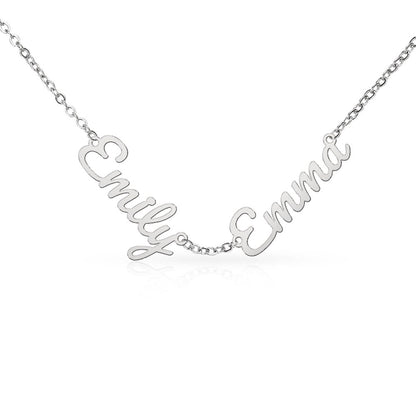 Custom Multiple Name Necklace