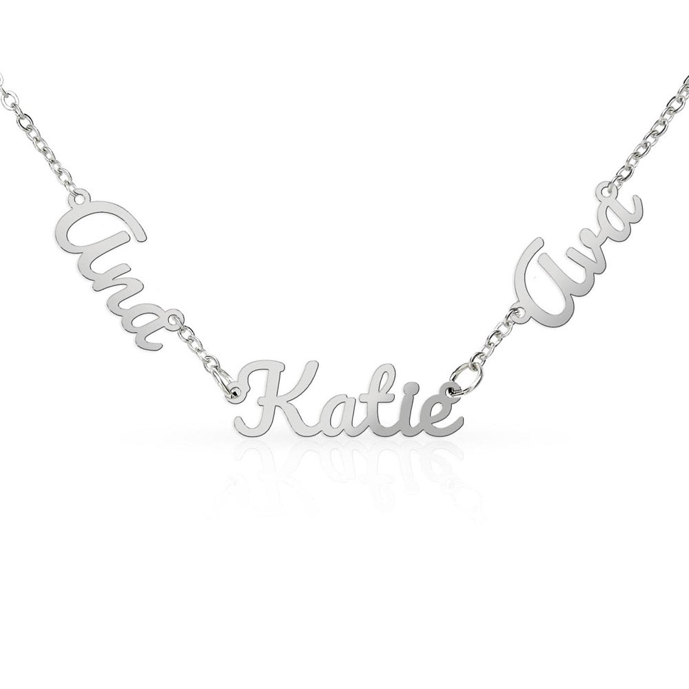 Custom Multiple Name Necklace