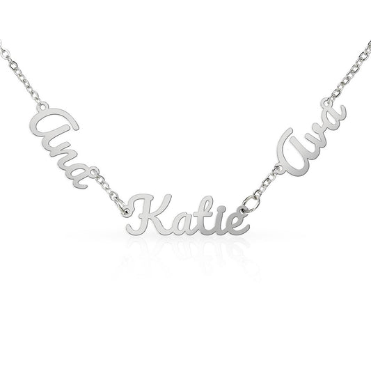 Custom Multiple Name Necklace
