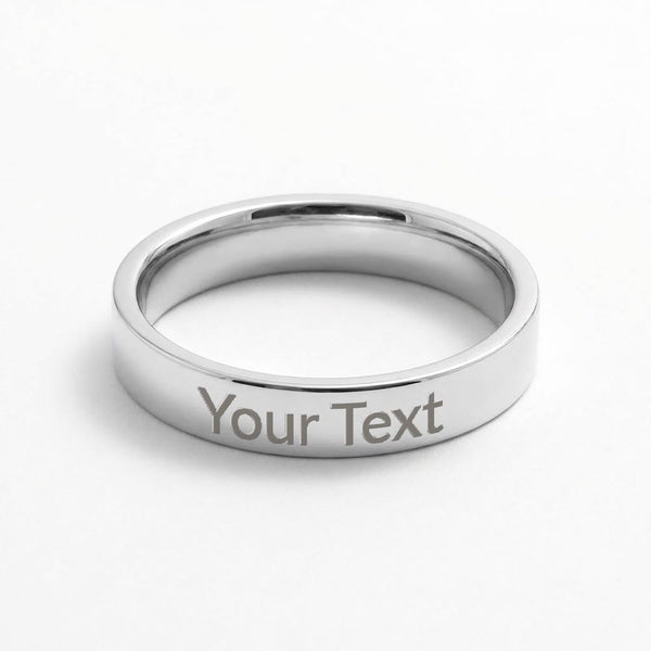 Engraved Women's Ring — Best Keepsake Gift