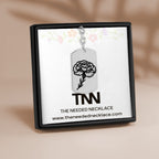 Birth Flower Tag Keychain