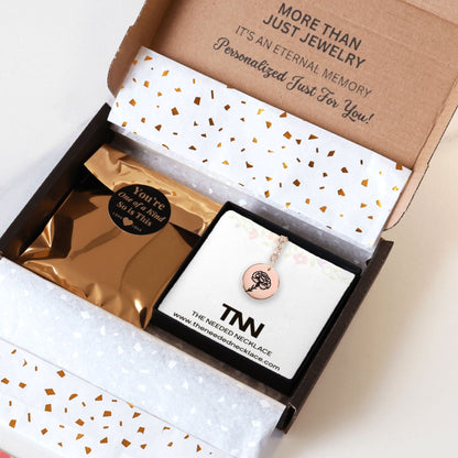 Birth Flower Coin Keychain