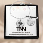 Personalized Birth Flower Coin Bracelet