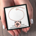 Personalized Birth Flower Coin Bracelet