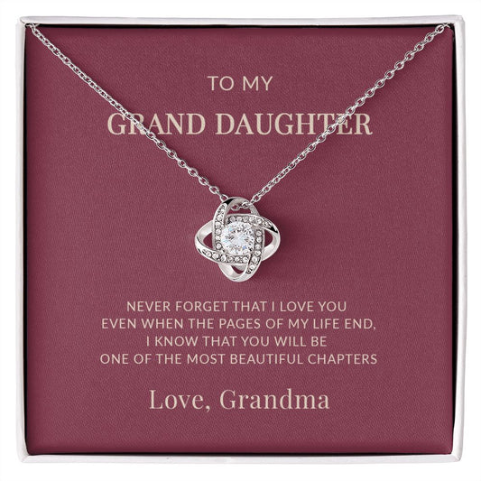 To My Grand Daughter
